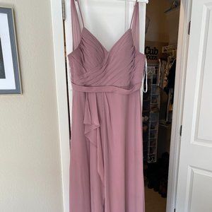 Azazie Dawn - Mauve bridesmaids dress